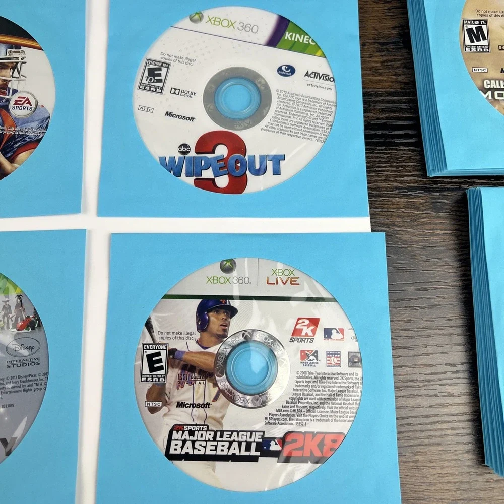 Multi Platform Loose Discs Video Game - Lot Of 50 - AS IS Untested Scratches #8
